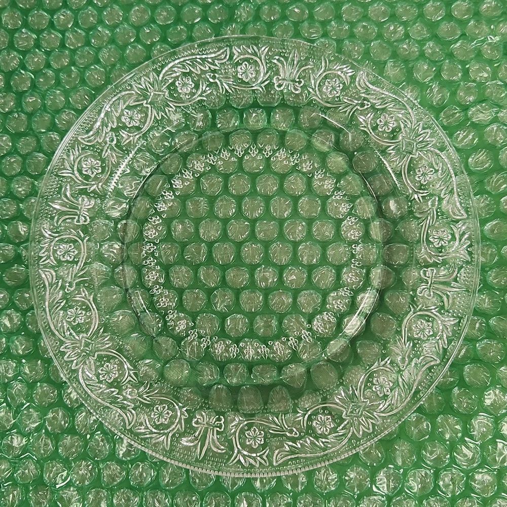 KIG Pressed Glass Plate